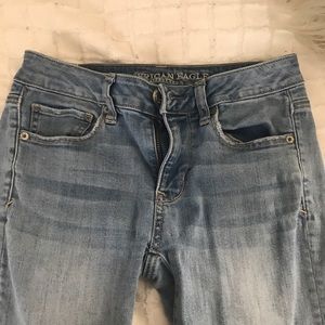 Super stretchy low rise American Eagle jeans